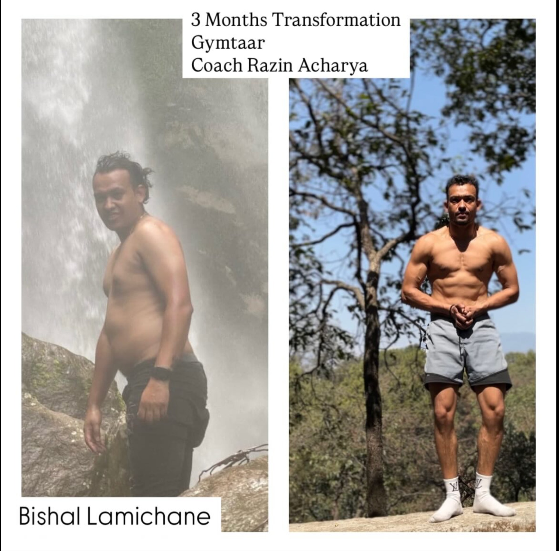3 Months Transformation